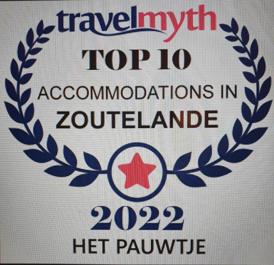 Het Pauwtje Bed and Breakfast Zoutelande Eksteriør billede